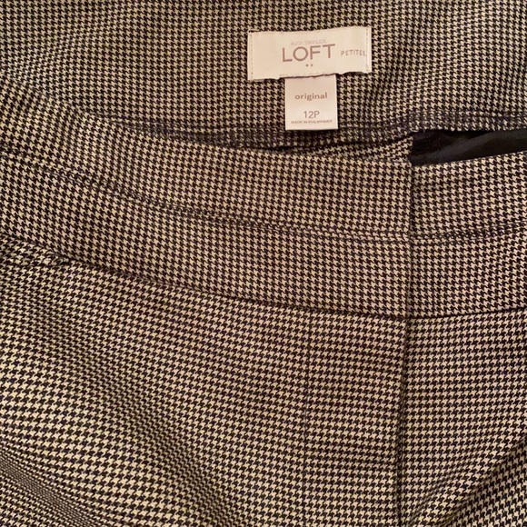 Loft houndstooth pants - Picture 2 of 2